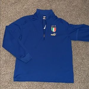 Puma Italia half zip sweatshirt